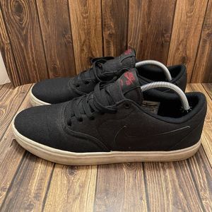 Nike Mens SB Check Solar 843896-007 Black Casual Shoes Sneakers Size 11